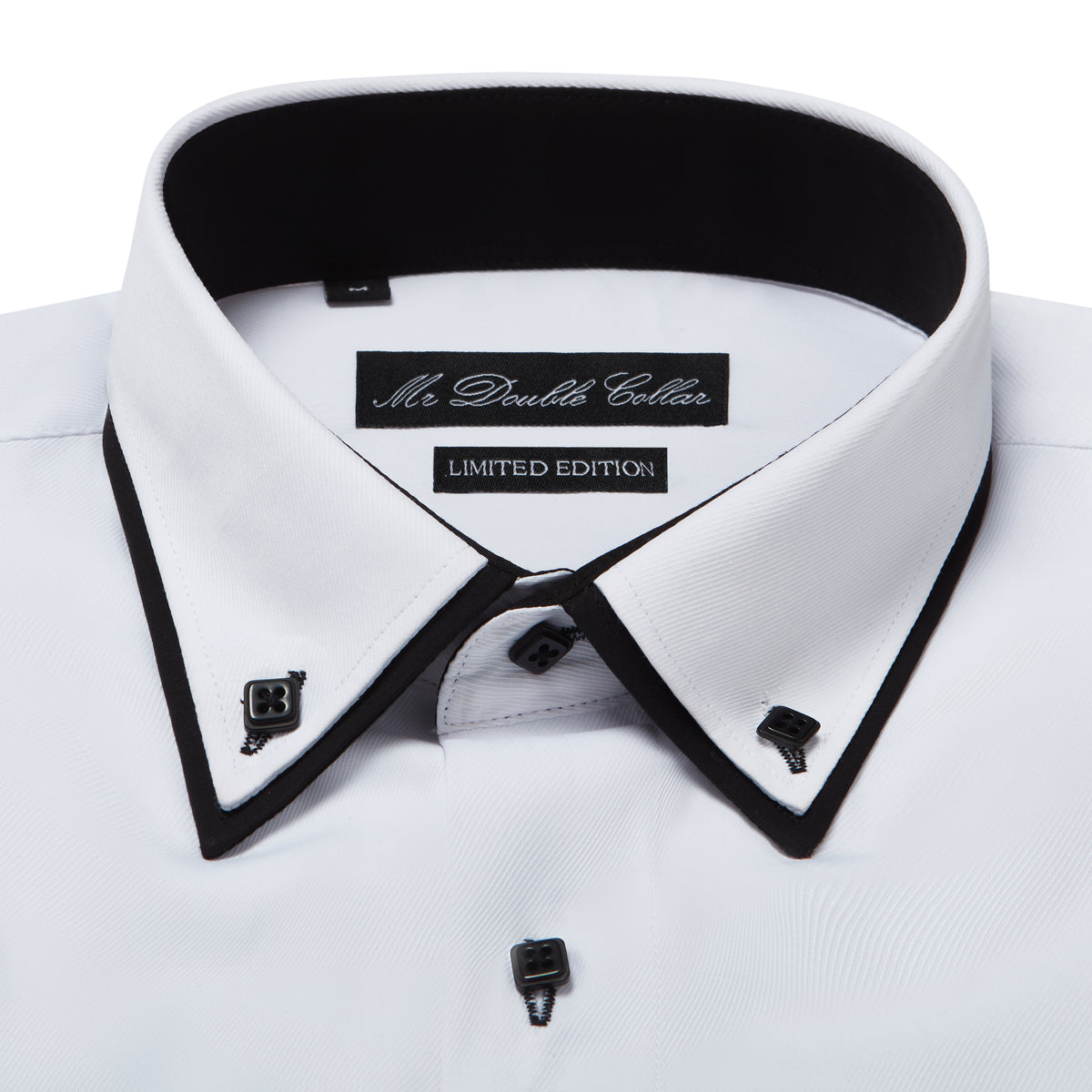 mens white dress shirt with black buttons Dobell White Tuxedo Shirt with Stud Buttons